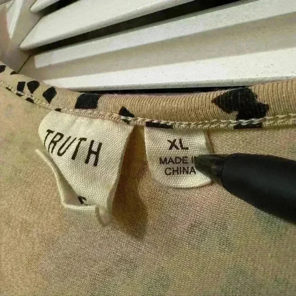 Truth + Style Regular Printed Knit Bubble Hem Dress Size XL A399241 - Picture 4 of 11